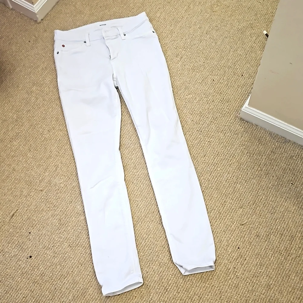 NWT Hudson Midrise Ankle Super Skinny Natalie white denim jeans! - Picture 10 of 12